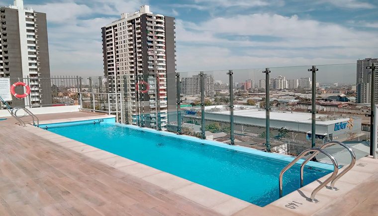 Piscina proyecto Democorp en Chacabuco